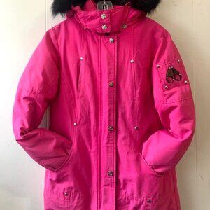 Pink kids moose knuckle